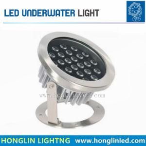 Waterproof IP68 18W LED Underwater Spot Light for Swimming Pool