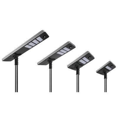 China Hot Sale IP65 Waterproof Outdoor 30W 40W 50W 60W 80W 100W 120W Adjustable Integrated Solar Street Light with High Lumen