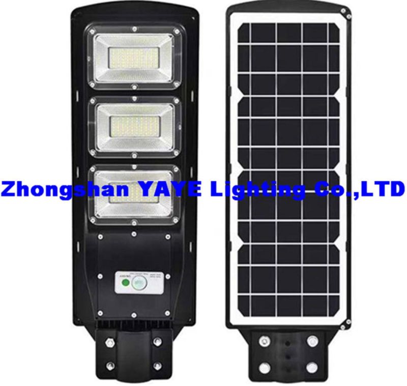 Yaye 2021 Hot Sell All in One 60W Solar Street Light / 60 Watt Solar Garden Light with Remote Controller