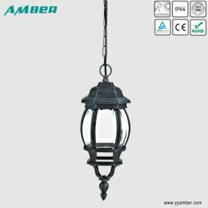 Black Green Finish Outdoor Garden Pendant Light