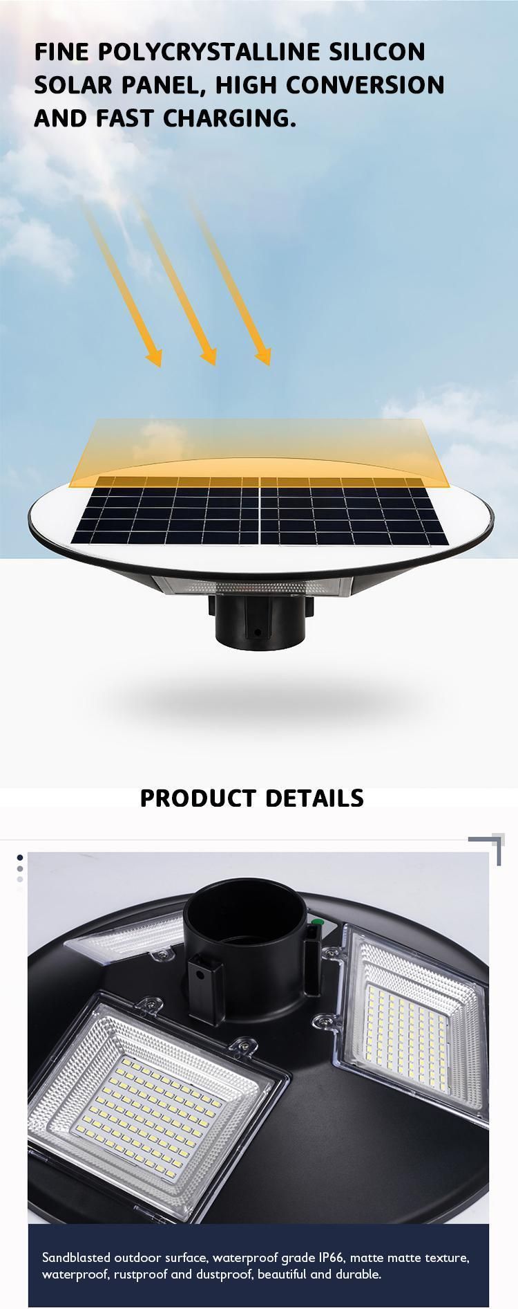 Solar Powered UFO Lights High Bright Lighiting Source