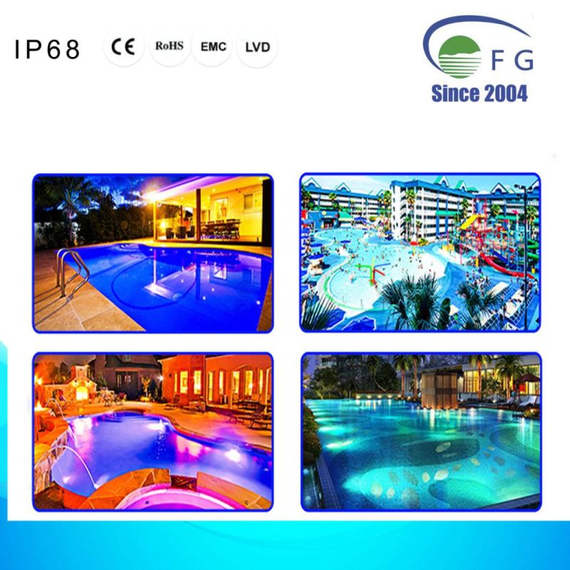 AC12V 35W RGB Remote PAR56 Glass LED Swimming Pool Bulb