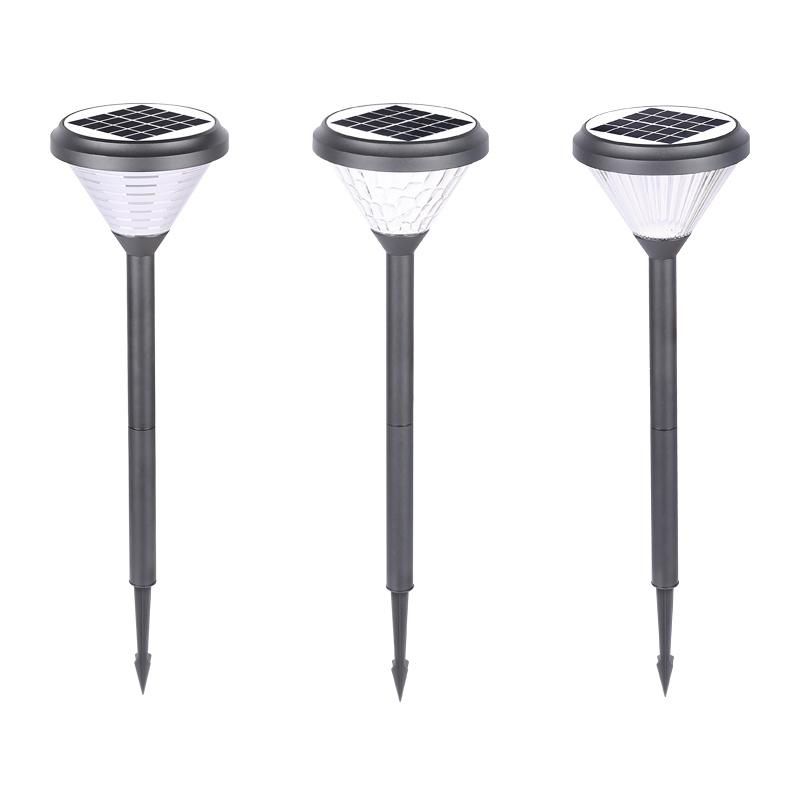 Low Voltage Aluminum Body Lights Flood Energy Solar Lighting Pole Decorations Outdoor Lamp LED Solar Garden Light