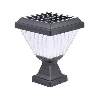 ABS Outdoor Waterproof IP65 Garden Lights Solar LED Light Sunflower for Garden Post