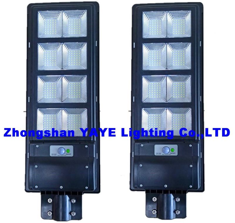 Yaye Hot Sell 150W Outdoor All in One IP65 Road SMD Integrated Solar LED Street Light with IP66 Waterproof/Remote Controller/Radar Sensor