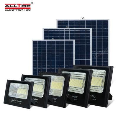 Alltop High Quality IP67 Outdoor Flood Lightsold Waterproof Portable 50W 100W 150W 200W Solar LED Flood Light