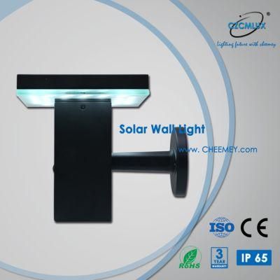 Solar Power LED Wall Light for Outdoor Garden Home Decoration