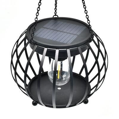 Outdoor Waterproof Pumpkin Solar Lamp Garden Courtyard Hanging Solar Light for Landscape / Patio