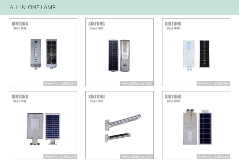 All in One Integrated 50W LED Solar Street Light
