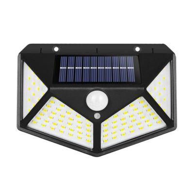 Hot Sale Waterproof LED Solar Garden Wall Lamp Outdoor Decoration Lighting with Sensor LED Lamp for Outdoor Garden Solar Exterior Wall Light