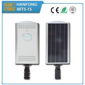Factory Direct Sell Outdoor 15W LED Solar Street Light (HFT5-15)