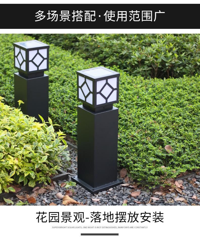 Outdoor Waterproof IP65 10W LED Lawn Lamp New Style Aluminum Pillar Garden Path Square Landscape Lawn Lights AC85-265V