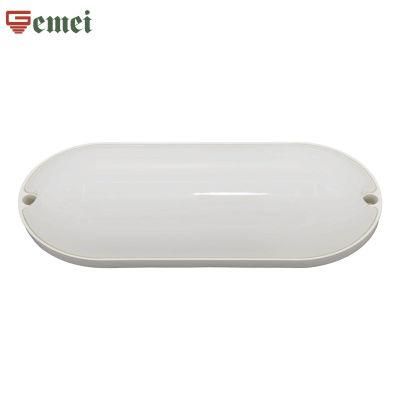 Energy Saving Lamp IP65 Moisture-Proof Lamps LED White Oval 18W Light with CE RoHS Certificate