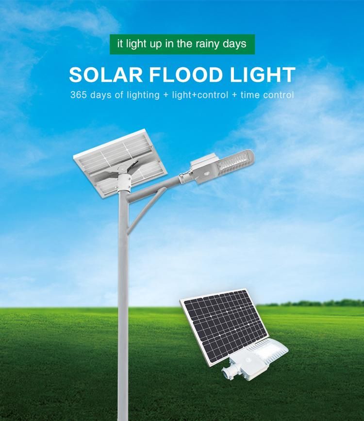 Sunpal 80watts 100watts Solar Motion Sensor Light for Parking Lot