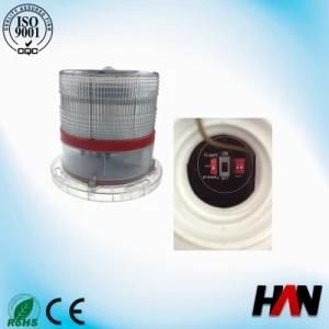 Low Intensity Solar Powered Aviation Obstruction Light