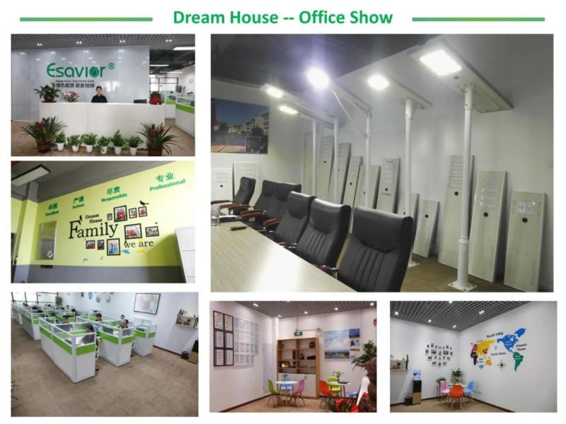 Esavior 60 Hours Dim Mode Discharge Time 60W Solar Street Lights Solar Lights Outdoor Lighting