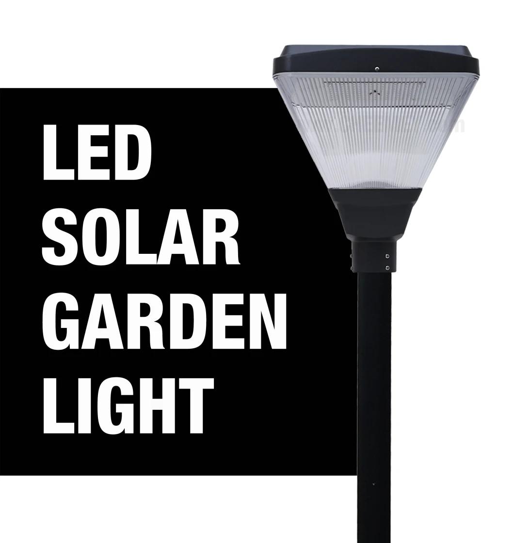 Lithium Battery LED Solar Garden Light for Outdoor Projects