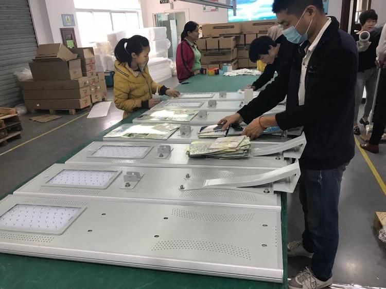 High Bright 60W All in One Solar Street Light for Government Project