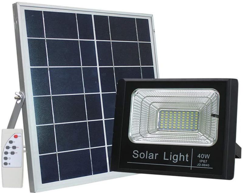 Outdoor IP67 Energy Saving Rechargeable LED Solar Wall/Garden/Park/Yard Flood Light