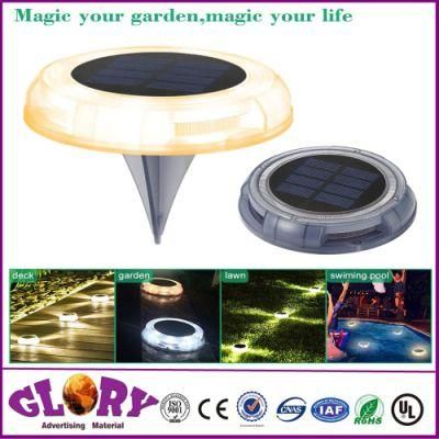 New Arrival 8 LED Solar Garden Light for Garden Decoration