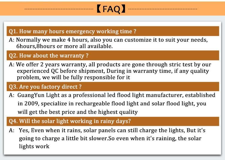 Hot Sell Outdoor Aluminum Energy Saving Reflector 60W 100W 200W 300W Solar LED Floodlight