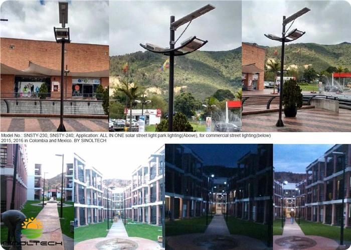 All in One Integrated 25W LED Solar Powered Outdoor Lighting (SNSTY-225)