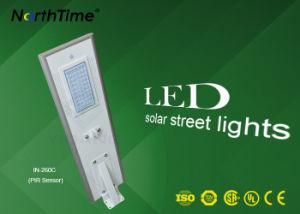 60W External Lighting Solar Powered LED Lamp with Lithium Battery