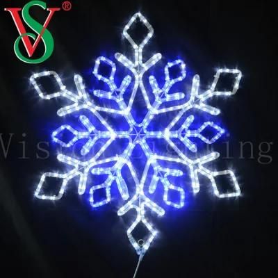 Warm White LED Decoration Christmas Motif Snowflake Light