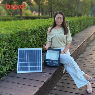 Bspro High Powered Aluminum IP65 Waterproof Garden Solar Stadium Outdoor 300W LED Solar Flood Light