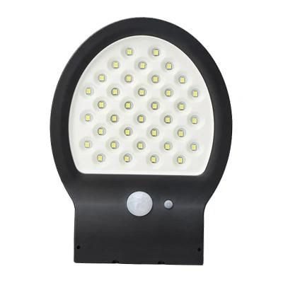 Garden Fence Wall Mounted Radar Sensor Solar LED Light