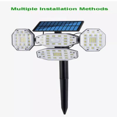 Outdoor Lighting Motion Sensor 60W 90W 120W Solar Power LED Garden Lights