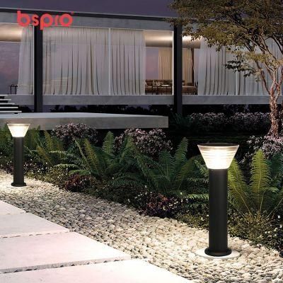 Bspro Hot Selling Aluminum Waterproof Outdoor Lights Pathway Lamp Solar LED Garden Light