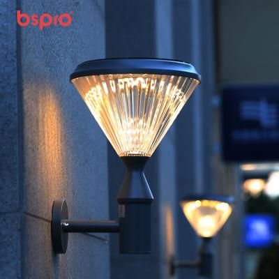Bspro Pathway High Quality Outdoor Housing Flower Lights Waterproof Lamp LED Solar Garden Light