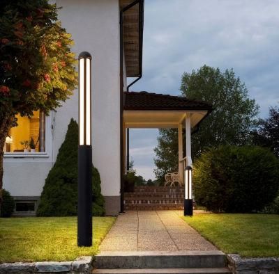 European Hot Sale Cylindrical LED Light Column Bollards for Decorative Lighting