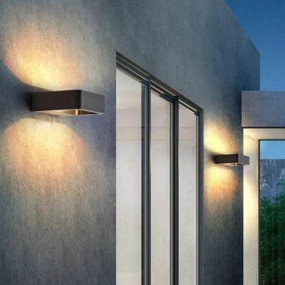 Outdoor Wall Lamps White LED Modern Wall Light