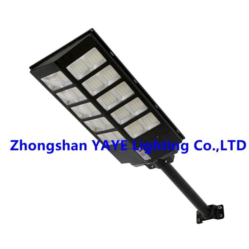 Yaye Hottest Sell 200W Outdoor IP67 All in One LED Solar Street Garden Lighting Light with Remote Controller/ Sensor Radar/1000PCS Stock/ 3 Years Warranty