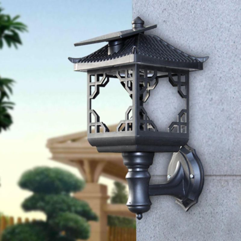 8LED Solar Wall Light Solar Outdoor Light Solar Post Wall Light