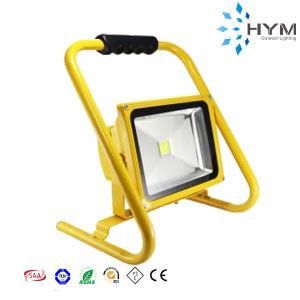 50W Portable Rechargeable LED Flood Light with CE SAA RoHS