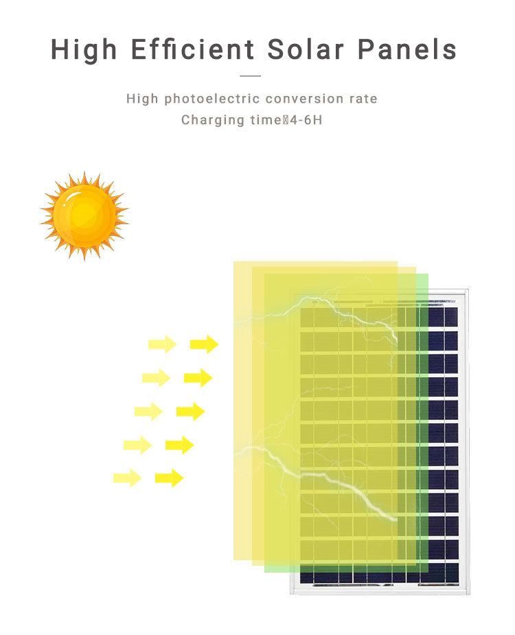 High Lumen Aluminium Shell LED Solar Lamp 1500W Outdoor Solar Street Light