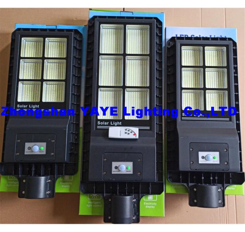 Yaye 2021 China Best Supplier/ Manufacturer of Solar LED Street Garden Road Light with 20W/30W/40W/50W/60W/90W/100W/120W/150W/200W/250W/300W/400W/500W
