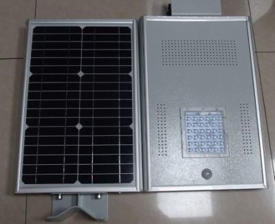 Guangzhou OEM Factory 12W Integrated Solar Street Light with Motion Sensor