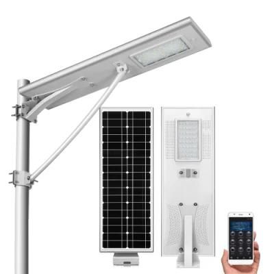 Outdoor 8m Pole Mounted Solar Street Light 60W with Motion Sensor