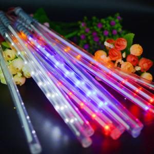 Solar Meteor Shower Rain Tubes LED Light Christmas Valentine Wedding Decoration Fairy String Lights