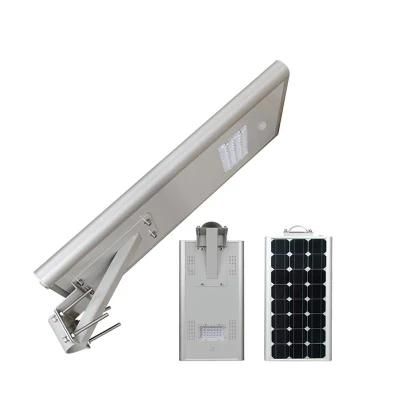 China Manufacturer IP65 Waterproof Adjustable All in One Solar Street Light 60W LED Power