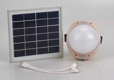 High Quality Handy Solar Table Light with 3 Steps Lighting Time