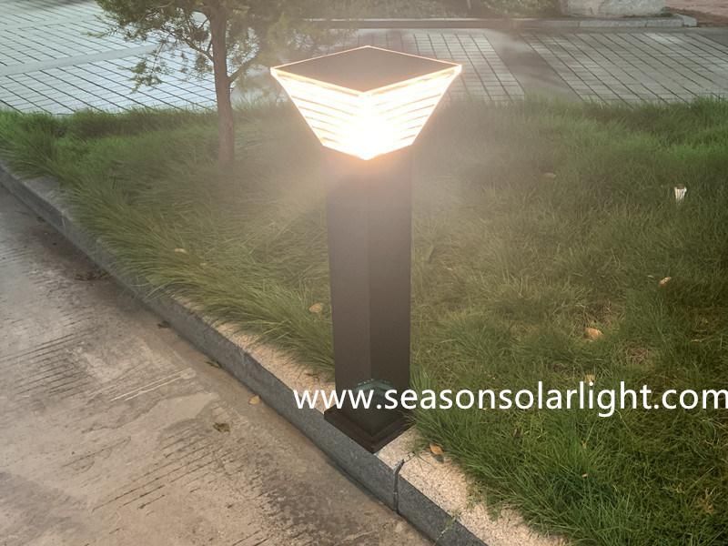 High Power LED Lighting Lamp Alu. Material 80cm Solar Garden Outdoor Light with LED Light