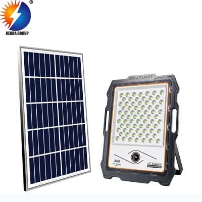 400W Solar Energy Saving LED Lighting IP67 Flood Lamp with Camera