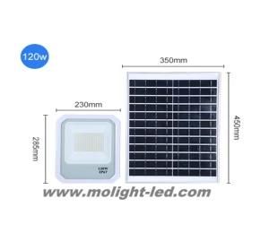 120W Proyector LED Solar 3500K Focos Reflector LED 6500K
