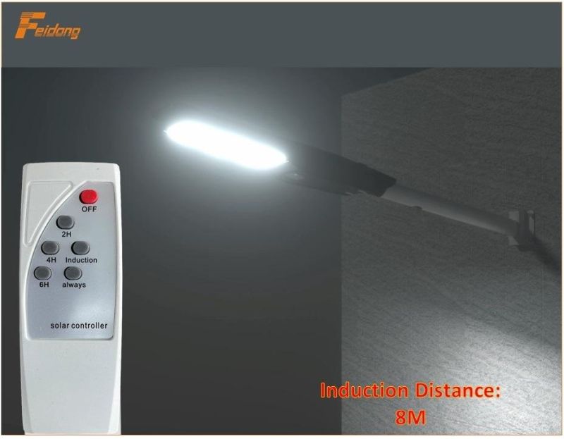 Solar LED Street Lamp Motion Sensor Streetlight ABS Waterproof IP65 100W 150W 200W 250W Outdoor All in One LED Solar Street Light