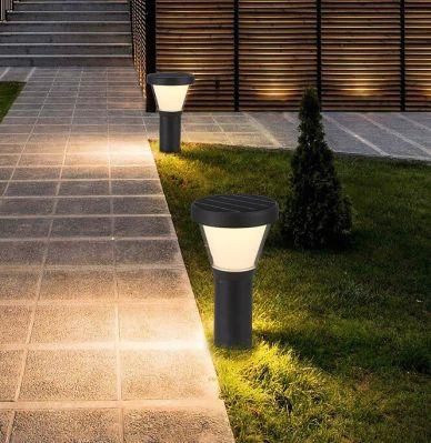 2020 Energy Saving Aluminium Outdoor LED Garden Light Solar Waterproof LED Lawn Light